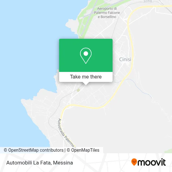 Automobili La Fata map