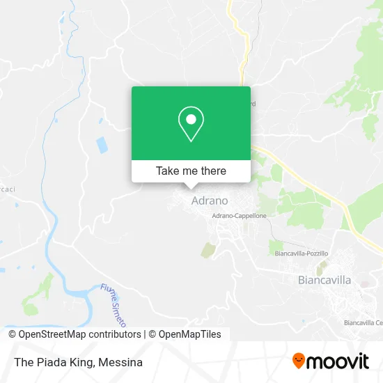 The Piada King map