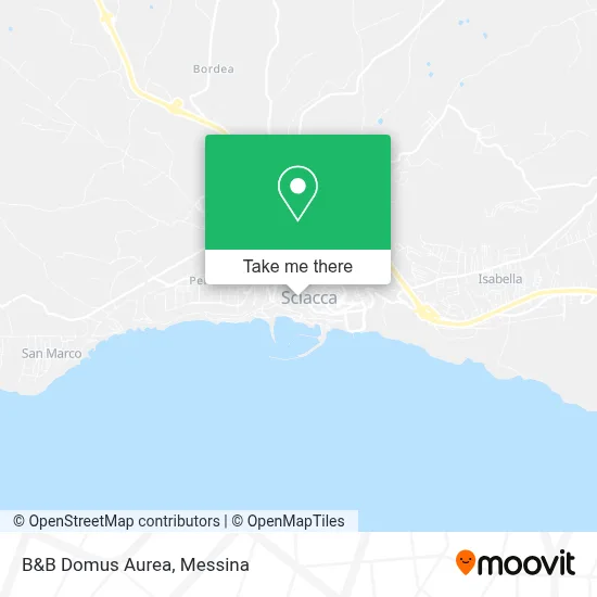B&B Domus Aurea map