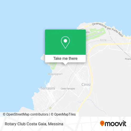 Rotary Club Costa Gaia map