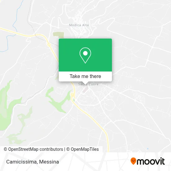 Camicissima map