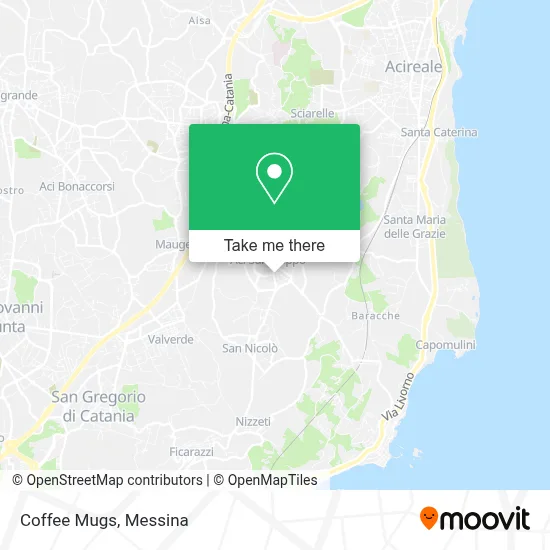 Coffee Mugs map