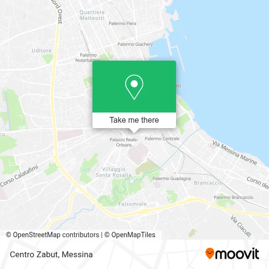 Centro Zabut map