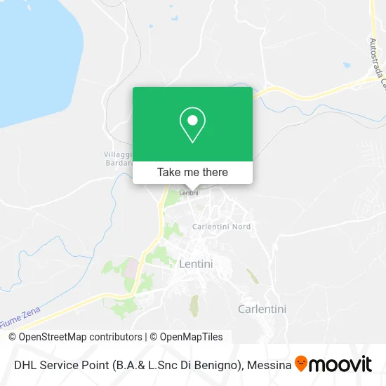 DHL Service Point (B.A.& L.Snc Di Benigno) map