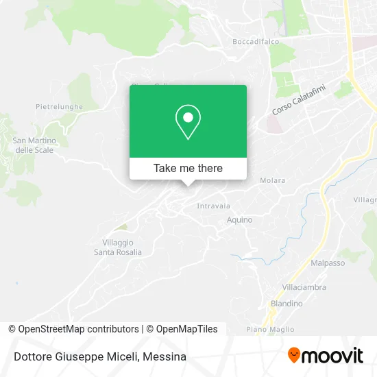Dottore Giuseppe Miceli map