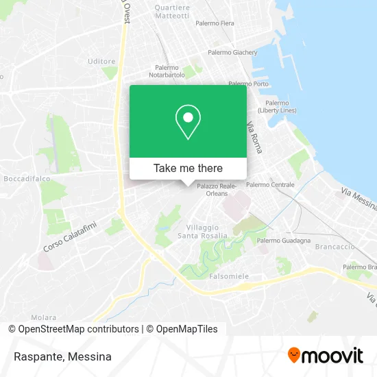 Raspante map