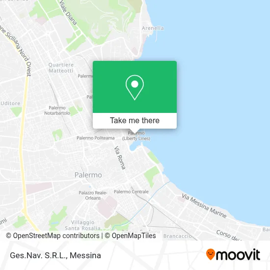 Ges.Nav. S.R.L. map
