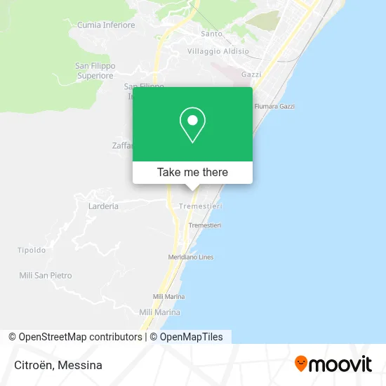 Citroën map
