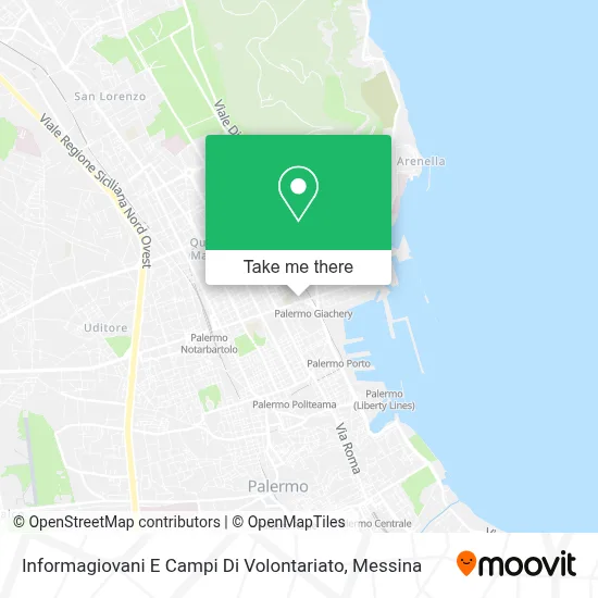Informagiovani E Campi Di Volontariato map