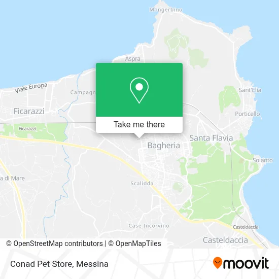 Conad Pet Store map