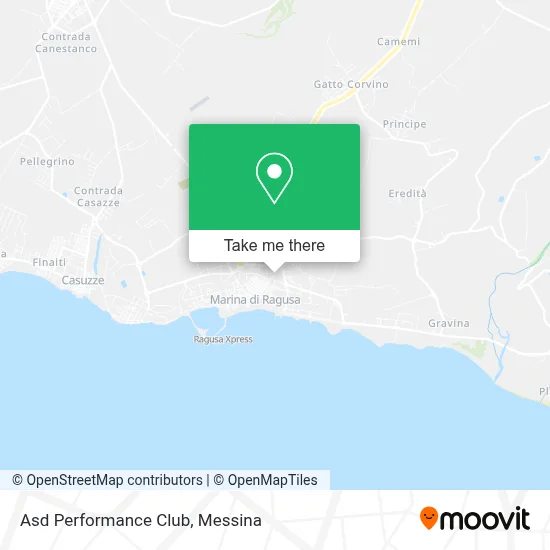 Asd Performance Club map