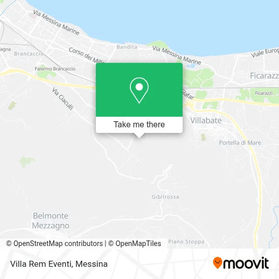 Villa Rem Eventi map