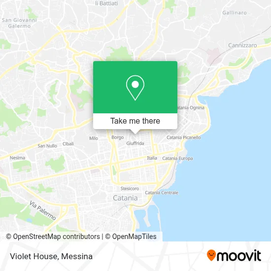 Violet House map