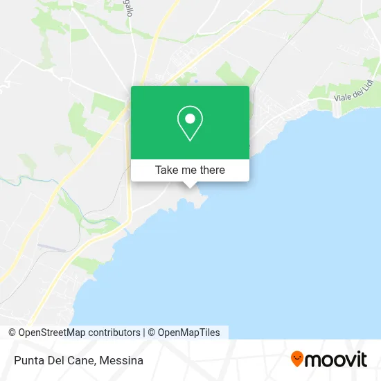 Punta Del Cane map