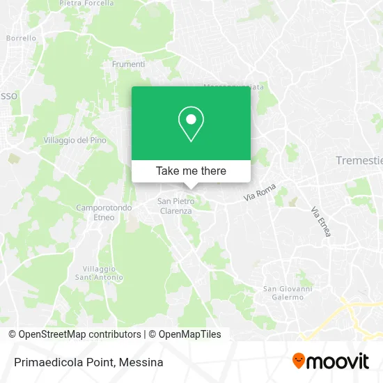 Primaedicola Point map