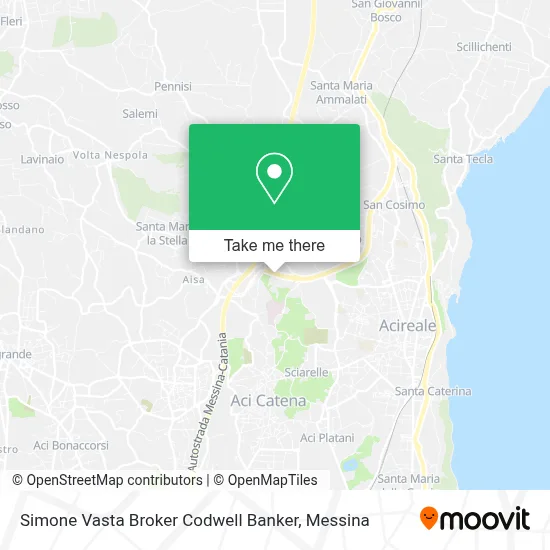 Simone Vasta Broker Codwell Banker map