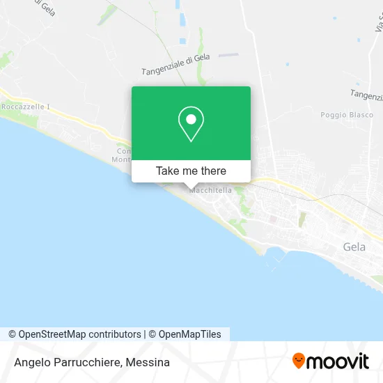 Angelo Parrucchiere map