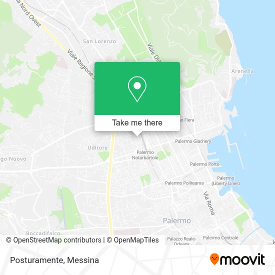 Posturamente map