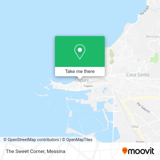 The Sweet Corner map