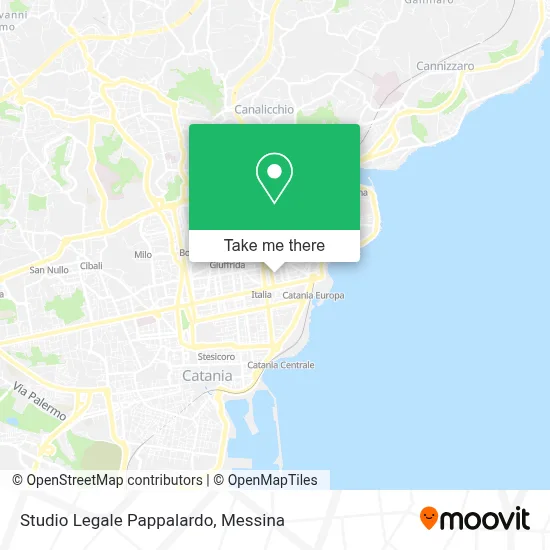 Studio Legale Pappalardo map