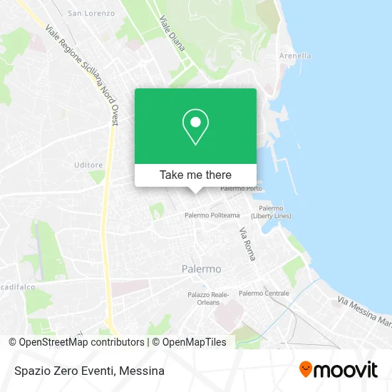 Spazio Zero Eventi map