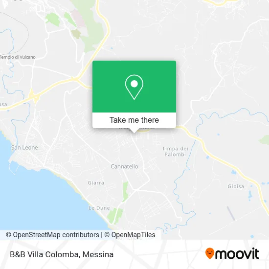 B&B Villa Colomba map