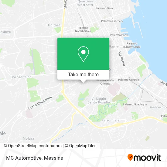 MC Automotive map