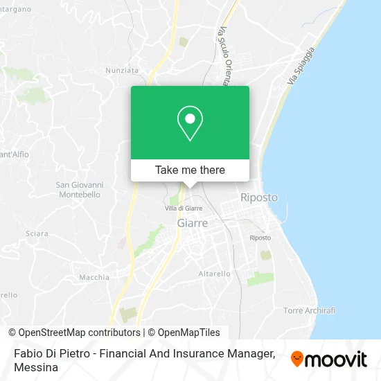 Fabio Di Pietro - Financial And Insurance Manager map