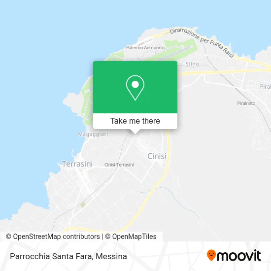 Parrocchia Santa Fara map
