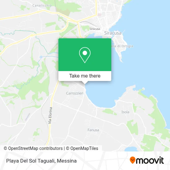 Playa Del Sol Taguali map
