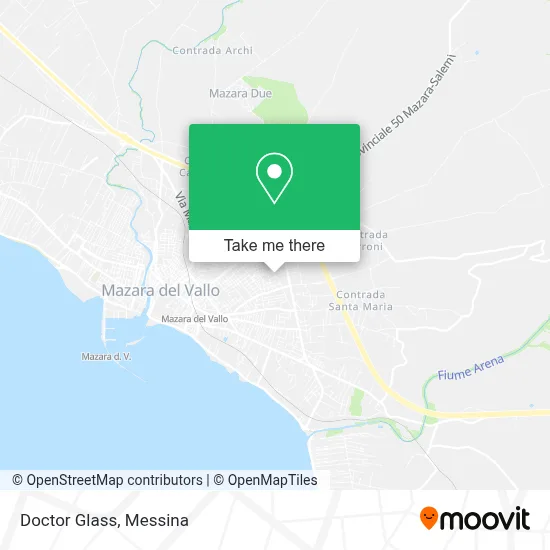 Doctor Glass map