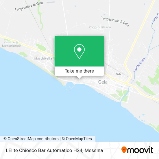 L'Elite Chiosco Bar Automatico H24 map