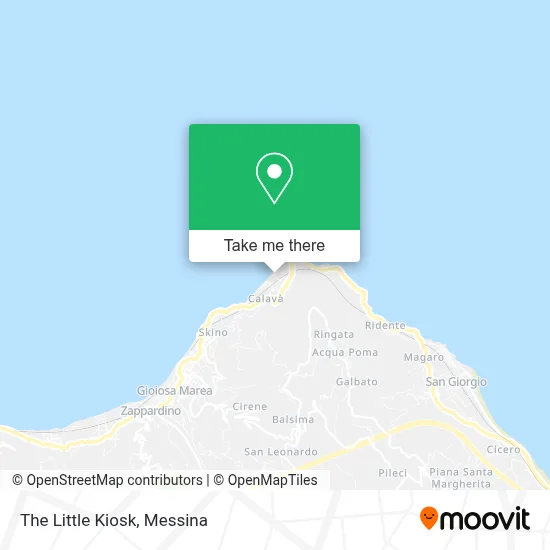 The Little Kiosk map