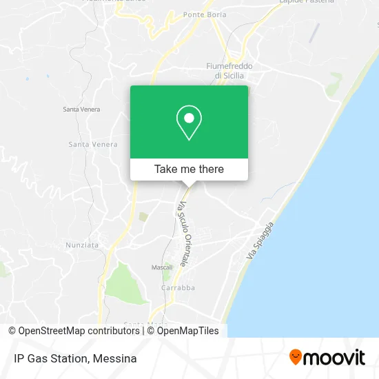 IP Gas Station map