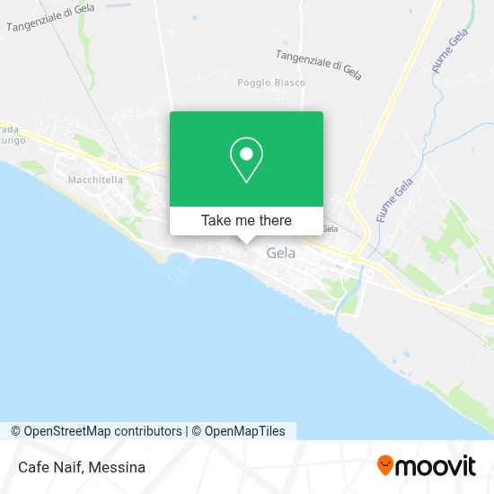 Cafe Naif map