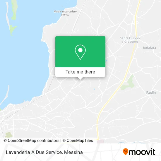 Lavanderia A Due Service map