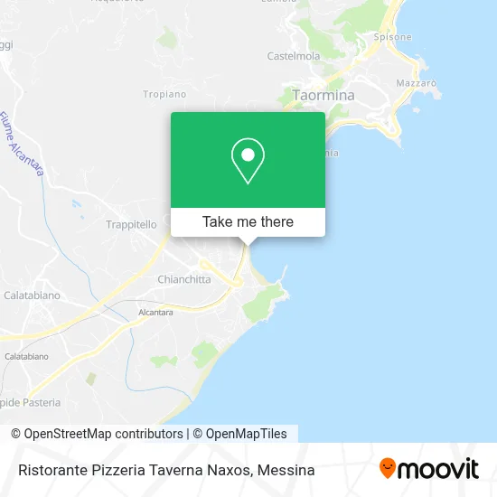 Ristorante Pizzeria Taverna Naxos map
