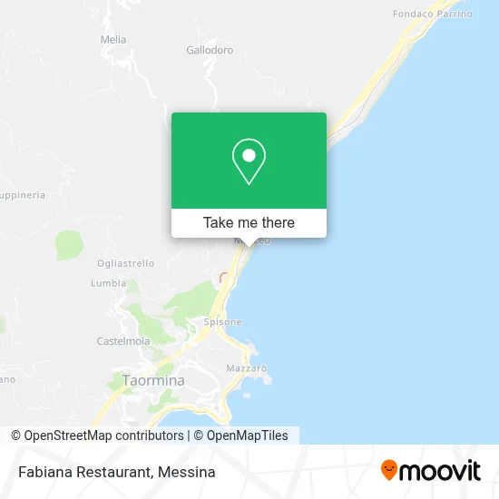 Fabiana Restaurant map