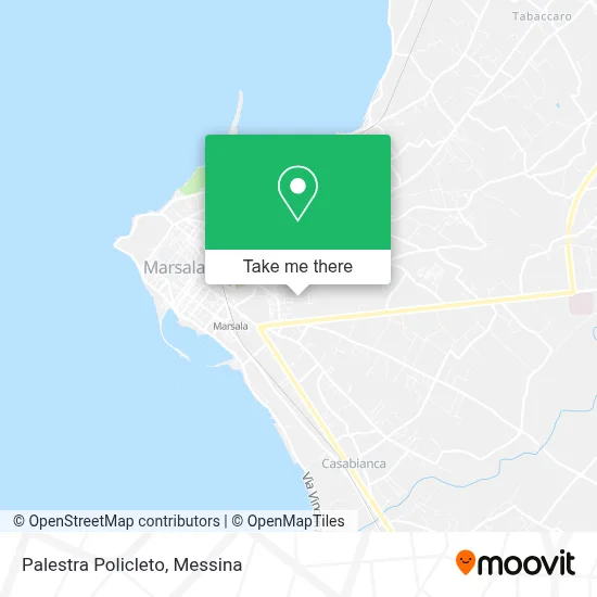 Palestra Policleto map