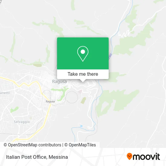 Italian Post Office map