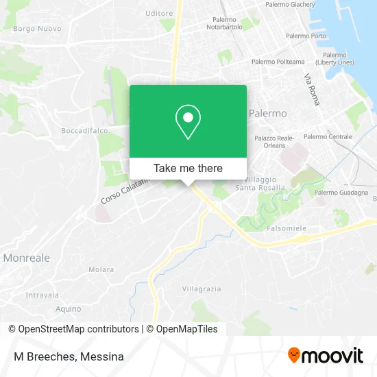 M Breeches map