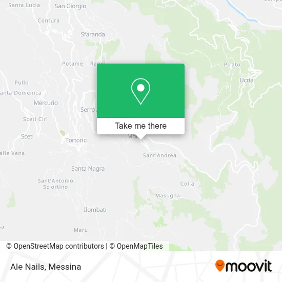Ale Nails map