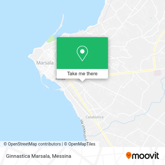 Ginnastica Marsala map