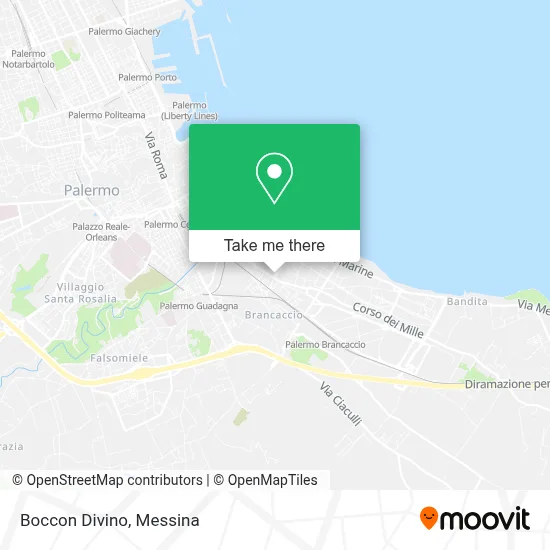 Boccon Divino map