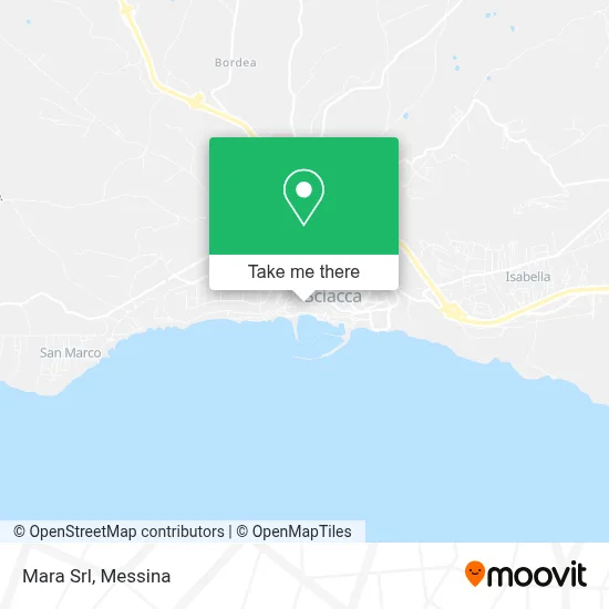 Mara Srl map