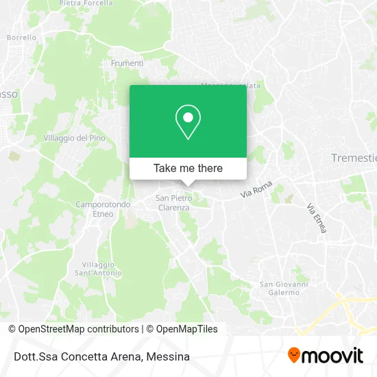 Dott.Ssa Concetta Arena map