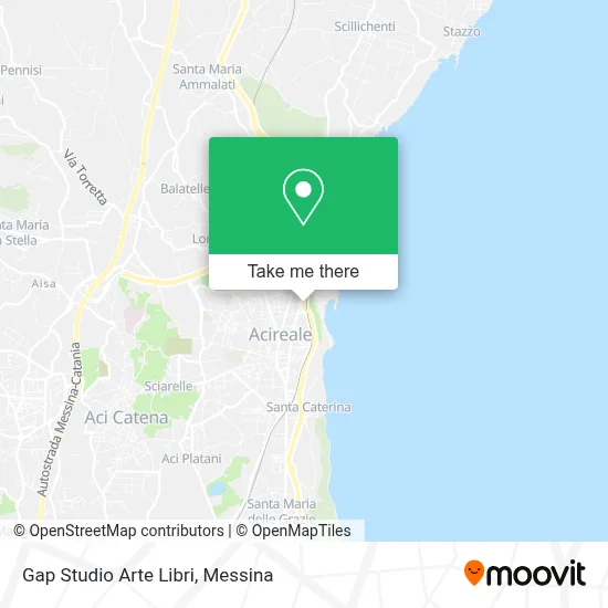 Gap Studio Arte Libri map