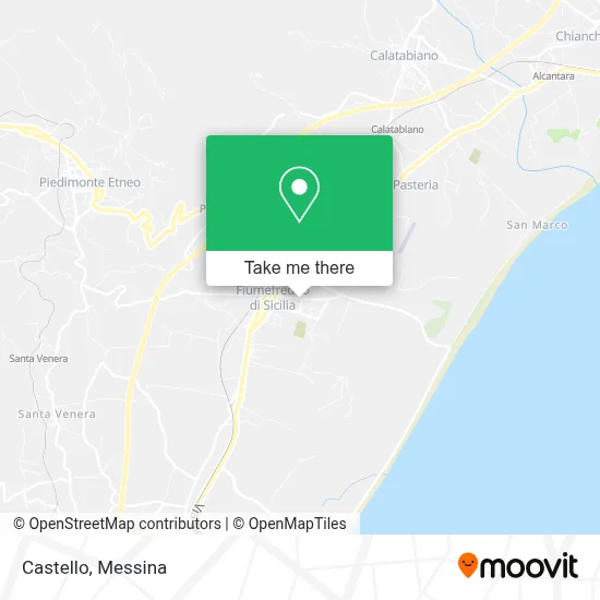 Castello map