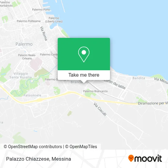 Palazzo Chiazzese map