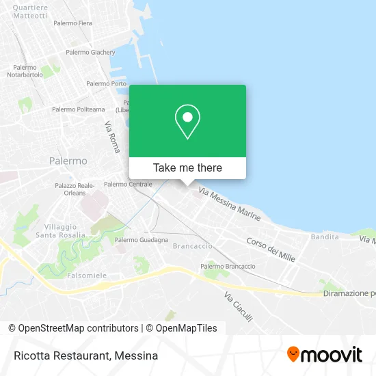 Ricotta Restaurant map